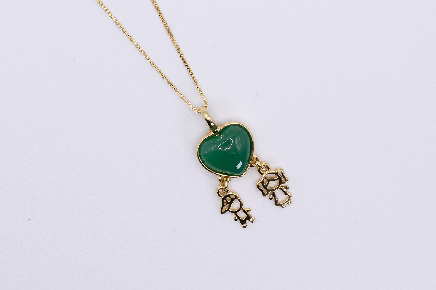 Collana placcato oro ciondolo