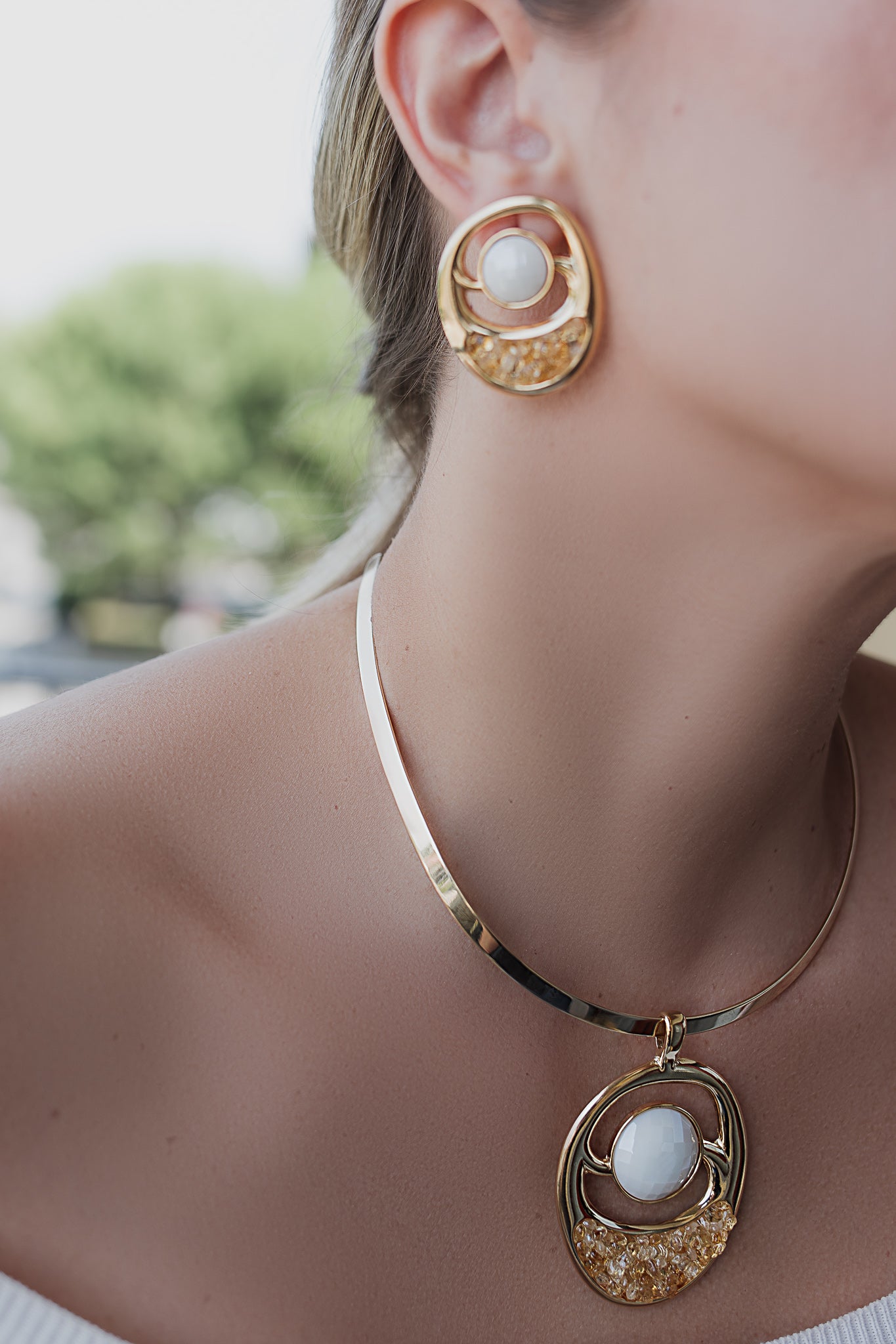 Set orecchini e collana