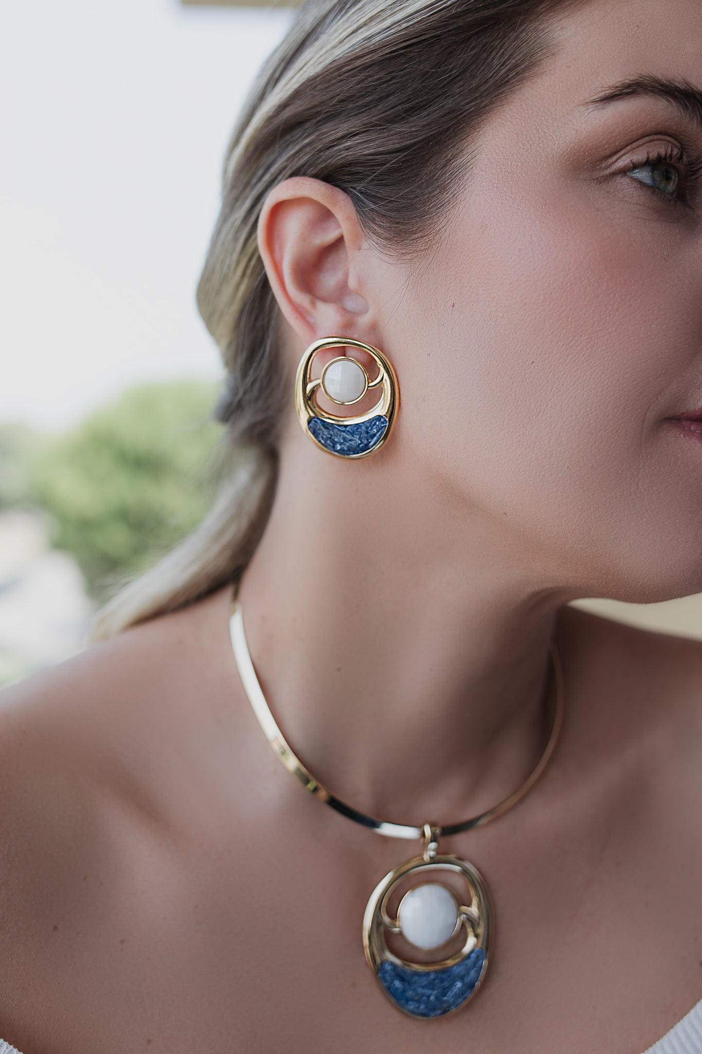 Set orecchini e collana