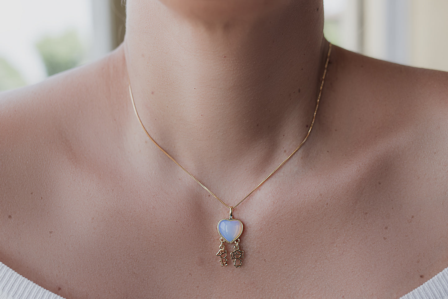 Collana placcato oro ciondolo