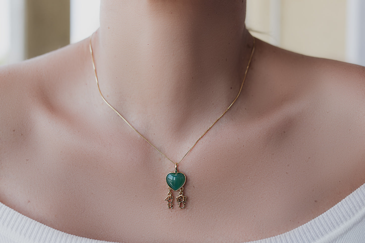 Collana placcato oro ciondolo