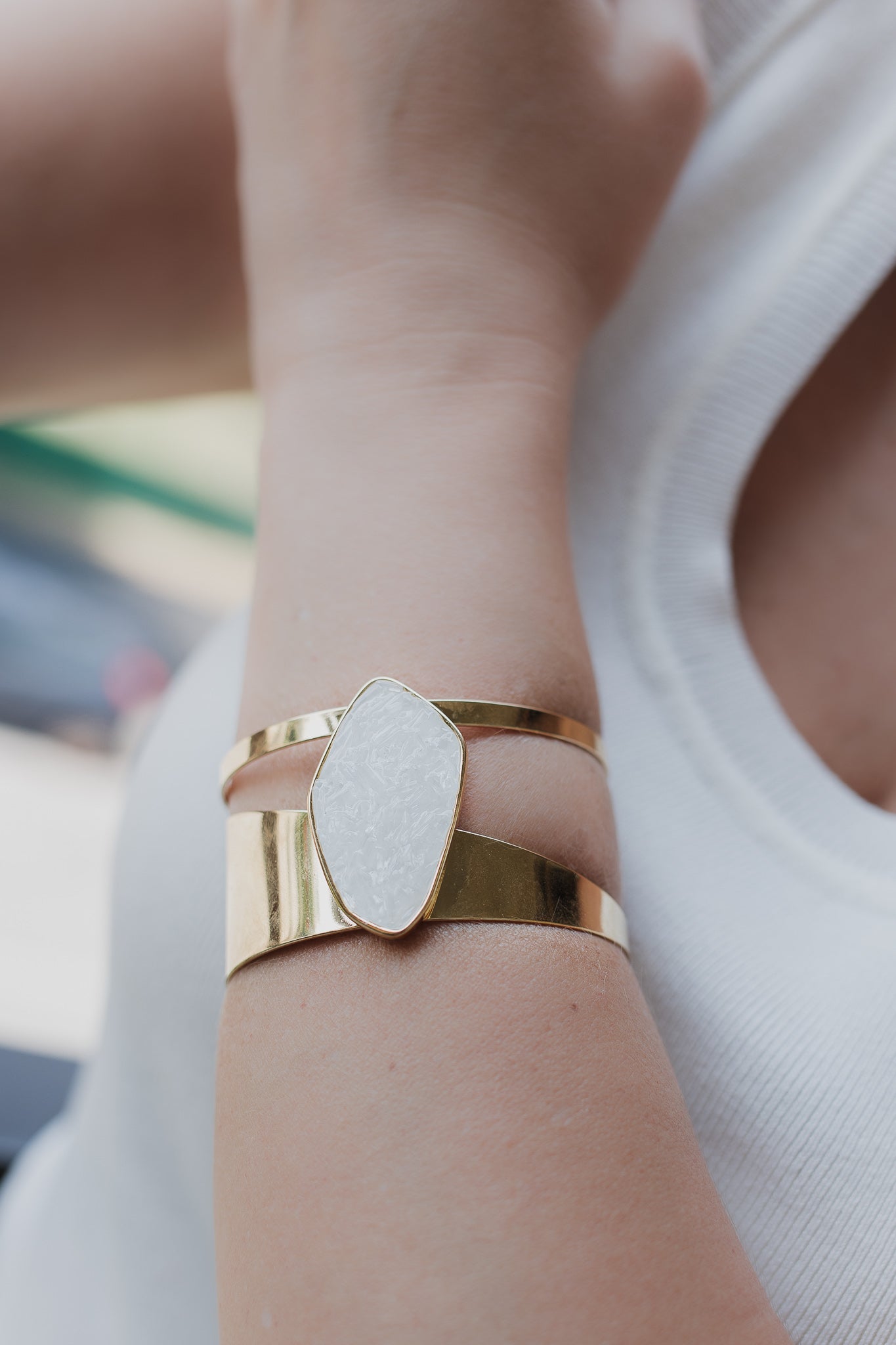 Bracciale stile placcato oro