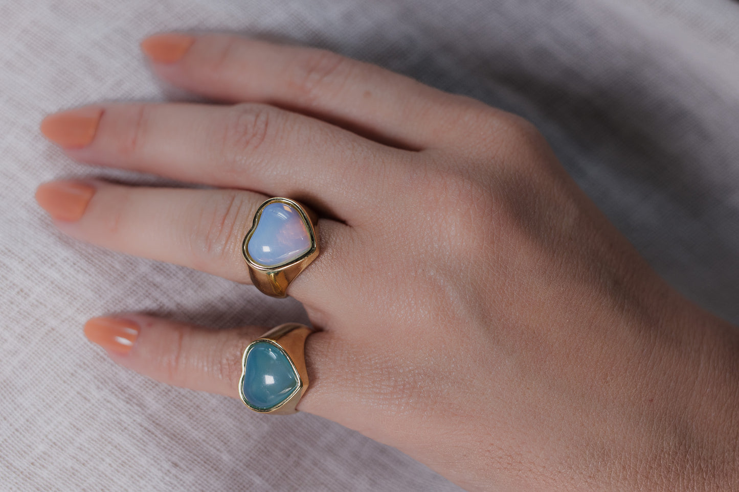 Anello a forma di cuore