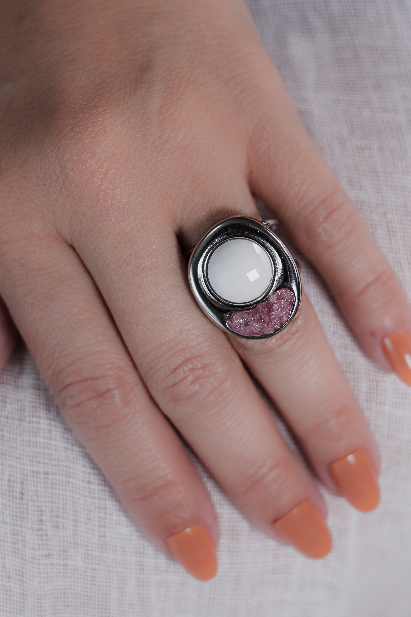 Anello porcellana