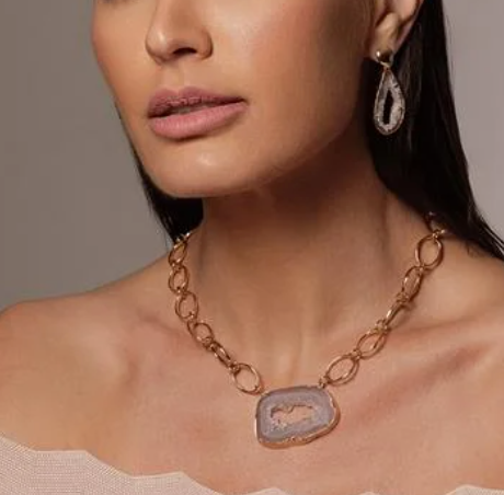 Collana placcata oro Raritá