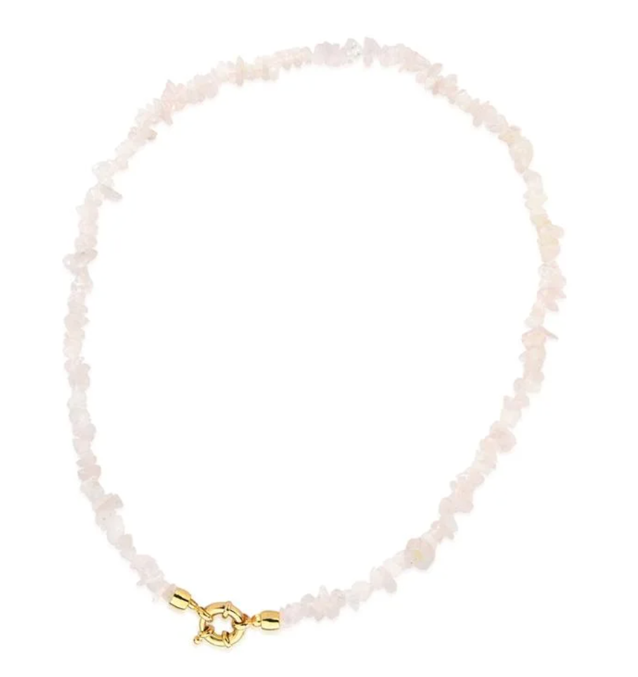 Collana con pietre naturali ghiaia