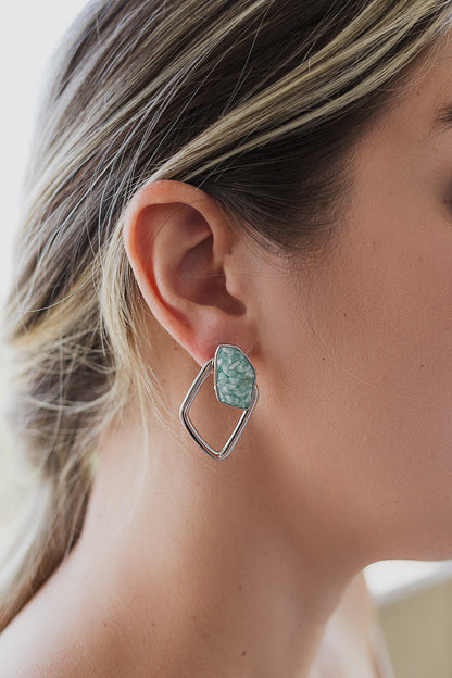 Orecchini due in uno