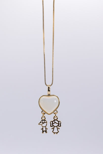 Collana placcato oro ciondolo