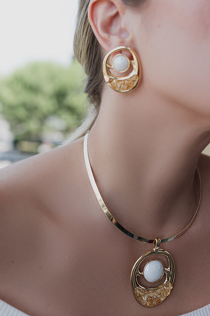 Set orecchini e collana