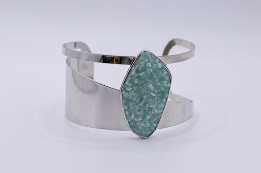 Bracciale stile placcato rodio