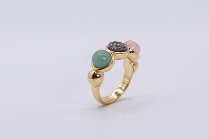 Anello 3 pietre