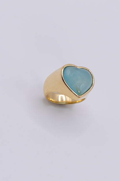 Anello a forma di cuore