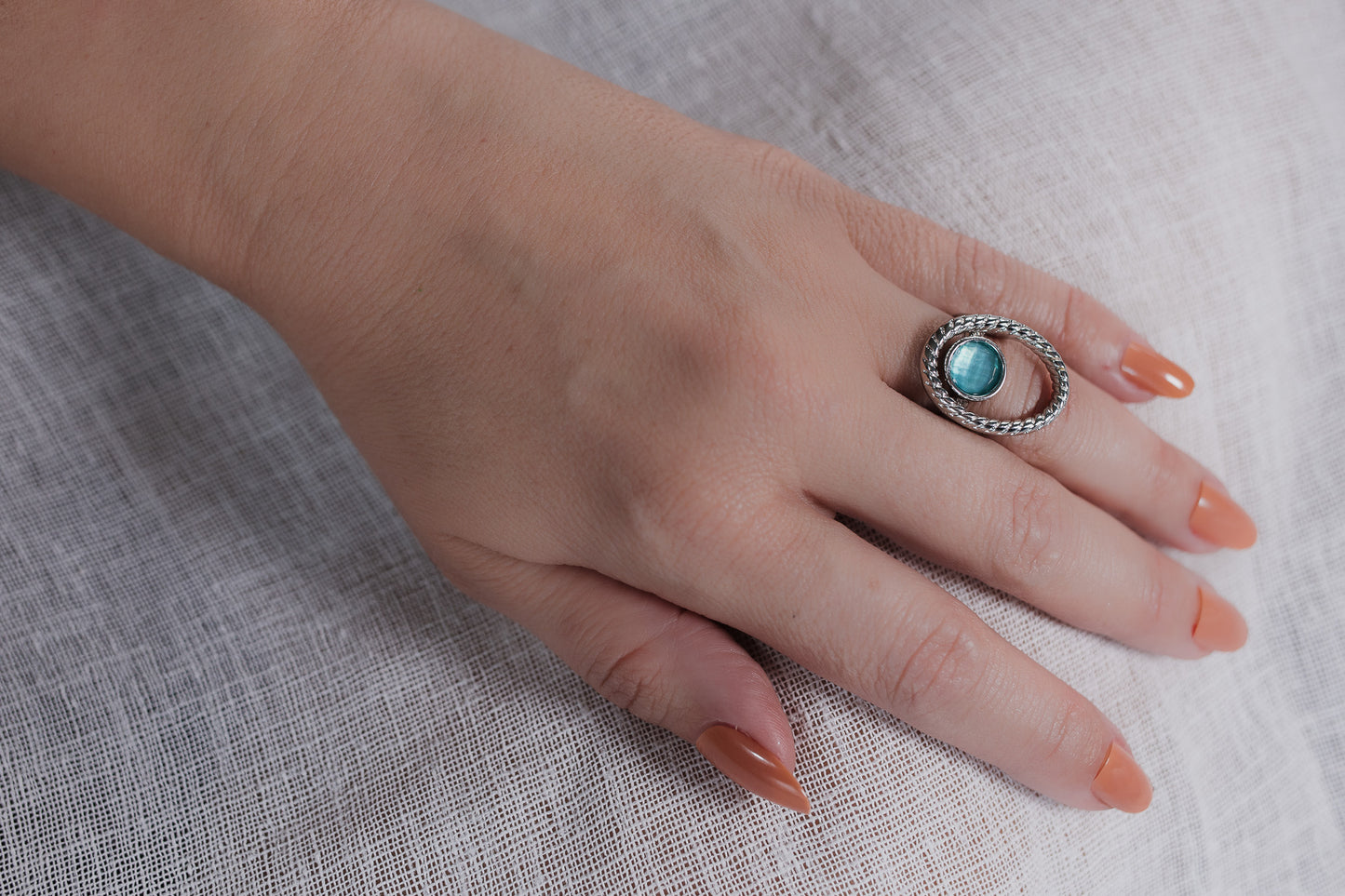 Anello 3 in 1 placcato