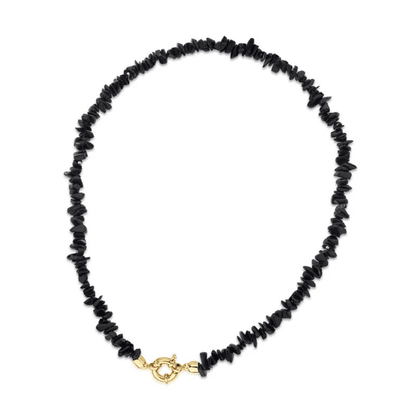 Collana con pietre naturali ghiaia